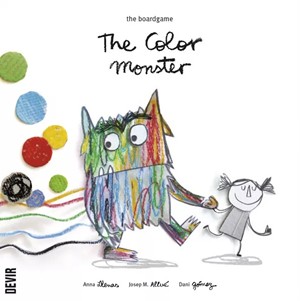 DEVBGCMTR The Colour Monster Travel Card Game published by Devir
