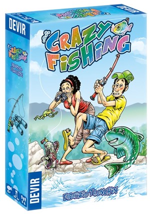 2!DEVBGCRAZYSE Crazy Fishing Card Game published by Devir