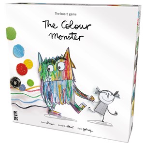 2!DEVBGMONEN The Colour Monster Board Game published by Devir
