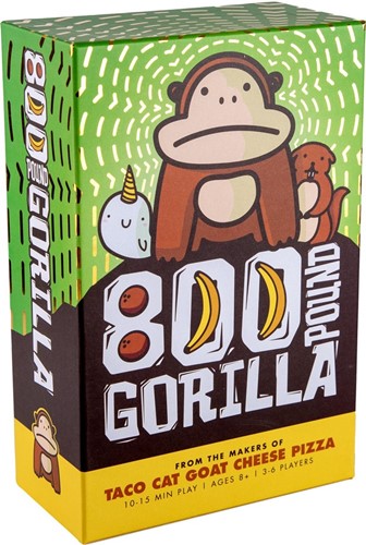 DH800 800 Pound Gorilla Card Game published by Dolphin Hat Games