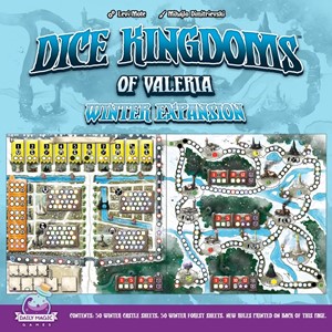 Premium Dry Erase Score Sheet for Dice Kingdoms of Valeria 