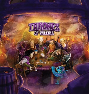 DLYTOV001 Thrones Of Valeria Card Game published by Daily Magic Games