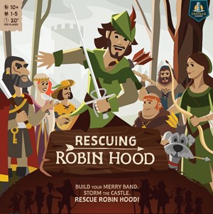 DMGAGCLG01000 Rescuing Robin Hood Card Game (Damaged) published by Castillo Games