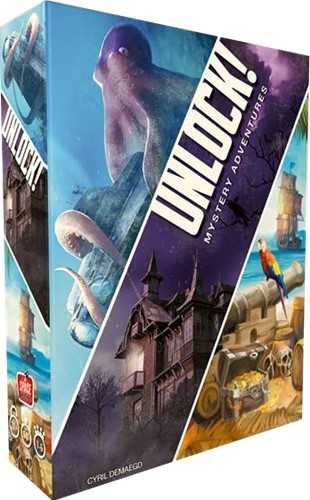 DMGASMSCUNLOCK02EN Unlock Card Game: 2 Mystery Adventures (Damaged) published by Asmodee