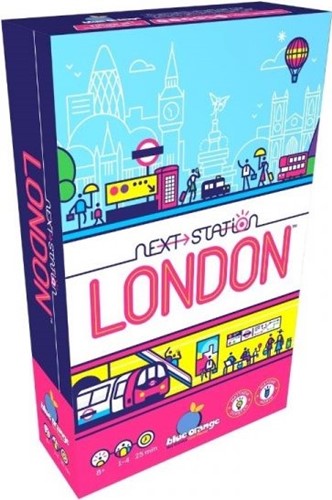 DMGBLU09050 Next Station: London Game (Damaged) published by Blue Orange Games