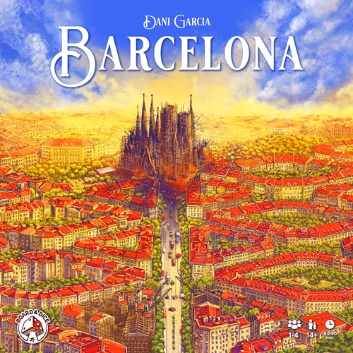 DMGBND0080 Barcelona Board Game (Damaged) published by Board And Dice