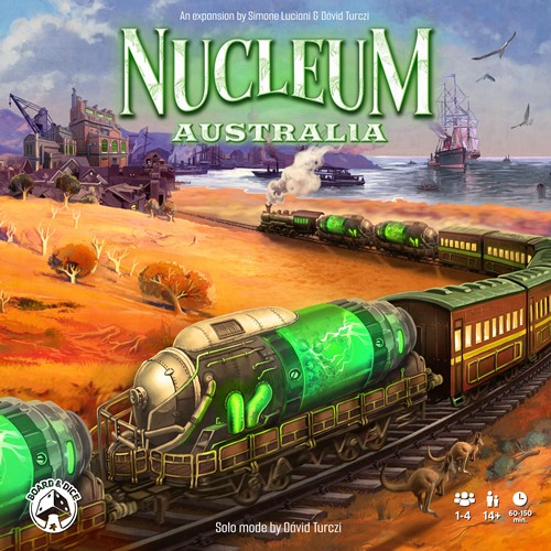 Nucleum Board Game: Australia Expansion (Damaged)