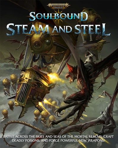 DMGCB72530 Warhammer Age Of Sigmar RPG: Soulbound Steam And Steel (Damaged) published by Cubicle 7 Entertainment