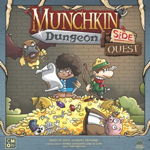 DMGCMNMKD002 Munchkin Dungeon Board Game: Side Quest Expansion (Damaged) published by CoolMiniOrNot