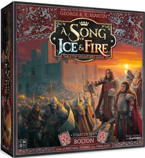 DMGCMNSIF005 Song Of Ice And Fire Board Game: Bolton Starter Set (Damaged) published by CoolMiniOrNot