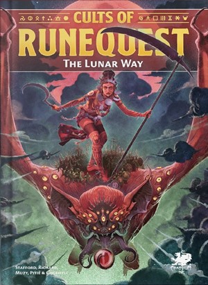 DMGCT4045H RuneQuest RPG: Cults Of RuneQuest: The Lunar Way (Damaged) published by Chaosium