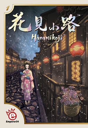 DMGES4HAN01 Hanamikoji Card Game (Damaged) published by EmperorS4 Games