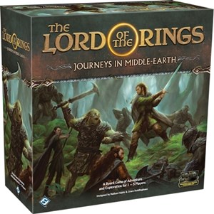 DMGFFGJME01 The Lord Of The Rings: Journeys In Middle-Earth Board Game (Damaged) published by Fantasy Flight Games