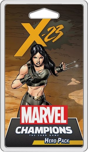 DMGFFGMC43 Marvel Champions LCG: X-23 Hero Pack (Damaged) published by Fantasy Flight Games