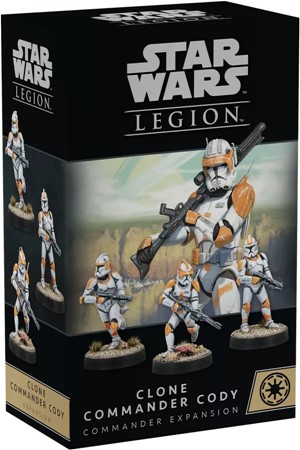 DMGFFGSWL107 Star Wars Legion: Clone Commander Cody Expansion (Damaged) published by Fantasy Flight Games