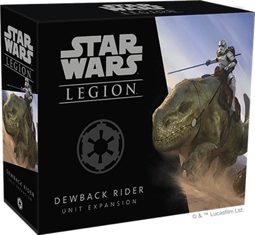 DMGFFGSWL42 Star Wars Legion: Dewback Rider Unit Expansion (Damaged) published by Fantasy Flight Games