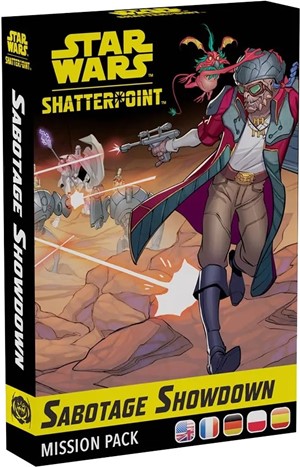 DMGFFGSWP45 Star Wars: Shatterpoint: Sabotage Showdown Mission Pack (Damaged) published by Fantasy Flight Games