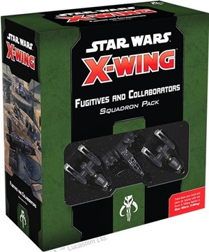 DMGFFGSWZ85 Star Wars X-Wing 2nd Edition: Fugitives And Collaborators Squadron Pack (Damaged) published by Fantasy Flight Games
