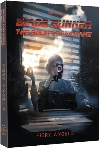 DMGFLFBLR007 Blade Runner RPG: Case File 02: Fiery Angels (Boxed Adventure) (Damaged) published by Free League Publishing