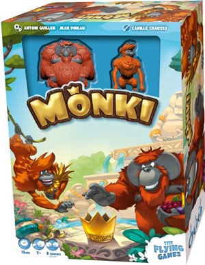 DMGFLYMONKI Monki Board Game (Damaged) published by Flying Games