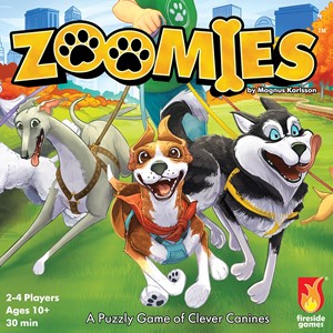 DMGFSD1022 Zoomies Board Game (Damaged) published by Fireside Games