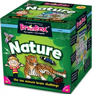 DMGGRE90003 Brainbox Game: Nature (55 Cards) (Damaged) published by Green Board Games