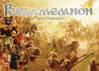 DMGIRNPERG Pergamemnon Board Game (Damaged) published by Iron Games