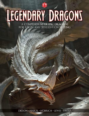DMGJP7LD002 Dungeons And Dragons RPG: Legendary Dragons Hardcover (Damaged) published by Jetpack7