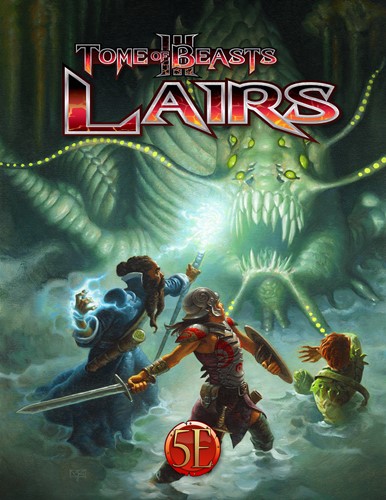 DMGKOB9429 Dungeons And Dragons RPG: Tome Of Beasts 3 Lairs (Damaged) published by Paizo Publishing