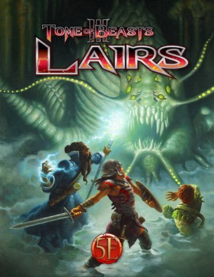 DMGKOB9429 Dungeons And Dragons RPG: Tome Of Beasts 3 Lairs (Damaged) published by Paizo Publishing