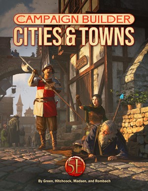 DMGKOB9467 Dungeons And Dragons RPG: Campaign Builder: Cities And Towns (Damaged) published by Paizo Publishing