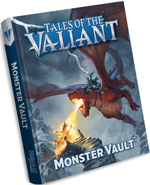 DMGKOB9771 Tales Of The Valiant RPG: Monster Vault (Damaged) published by Kobold Press