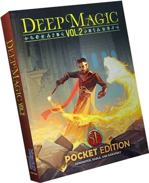 DMGKOB9948 Dungeons And Dragons RPG: Deep Magic Volume 2 Pocket Edition (Damaged) published by Kobold Press