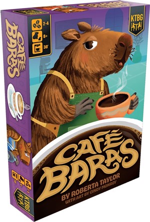 DMGKTG368763 Cafe Baras Card Game (Damaged) published by Kids Table Board Gaming