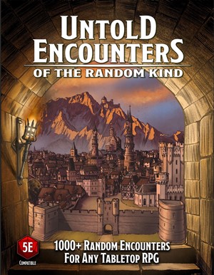 DMGLOKEBM025 Untold Encounters Of The Random Kind (Damaged) published by Loke Battle Mats