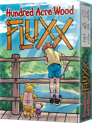 DMGLOO130 Hundred Acre Wood Fluxx Card Game (Damaged) published by Looney Labs