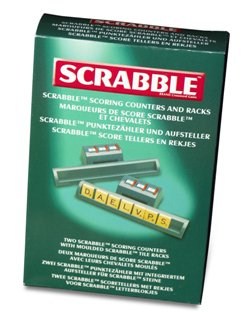 DMGLTL10207S Scrabble: Scoring Markers and Racks (Damaged) published by Tinderbox Games