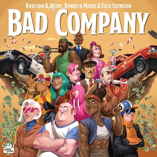 DMGMTGAPOBAD001022 Bad Company Board Game (Damaged) published by Aporta Games