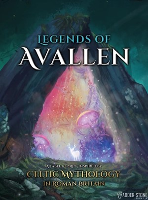 DMGMUH111V001 Legends Of Avallen RPG: Core Rulebook (Damaged) published by Modiphius