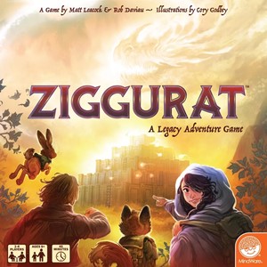 DMGMWR14194073 Ziggurat Board Game (Damaged) published by Mindware Inc