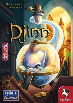 DMGPEG55143E Djinn Board Game (Damaged) published by Pegasus Spiele