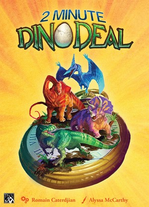 DMGPETWG2 2 Minute Dino Deal Card Game (Damaged) published by Petersen Entertainment