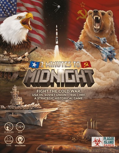 DMGPID01001 2 Minutes To Midnight Board Game (Damaged) published by Plague Island Games