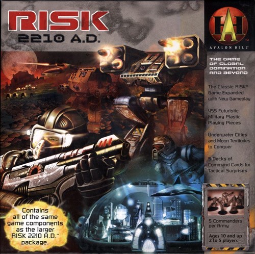 DMGRGS02646 Risk 2210 AD Board Game (Damaged) published by Renegade Game Studios