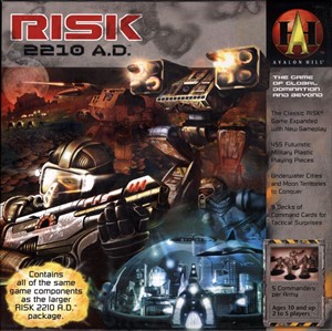 DMGRGS02646 Risk 2210 AD Board Game (Damaged) published by Renegade Game Studios