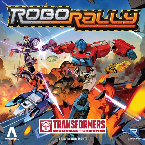 DMGRGS02652 RoboRally Board Game: Transformers Edition (Damaged) published by Renegade Game Studios