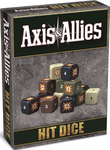 DMGRGS02690 Axis And Allies Board Game: Hit Dice (Damaged) published by Renegade Game Studios