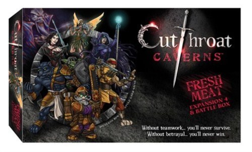 DMGSD0045 Cutthroat Caverns Card Game Exp 4: Fresh Meat (Damaged) published by Smirk and Dagger Games