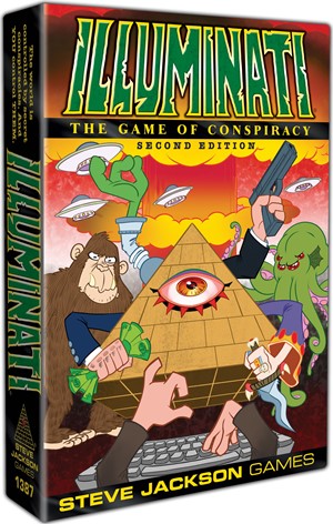 DMGSJ1387 Illuminati Card Game: 2nd Edition (Damaged) published by Steve Jackson Games