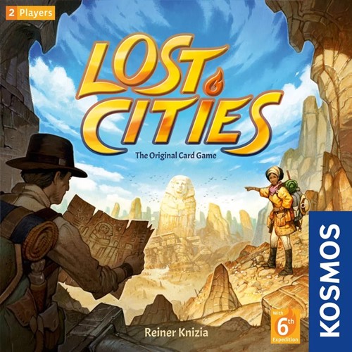 DMGTHK691820 Lost Cities Card Game (Damaged) published by Kosmos Games